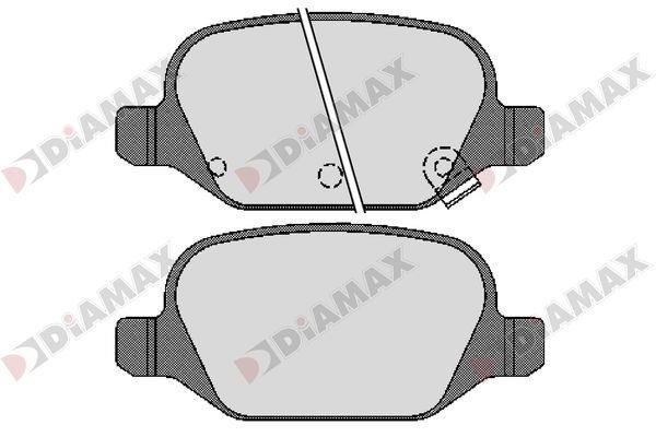Diamax N09284 Brake Pad Set, disc brake N09284
