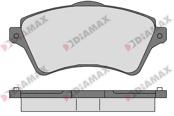 Diamax N09214 Brake Pad Set, disc brake N09214