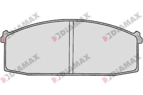 Diamax N09201 Brake Pad Set, disc brake N09201