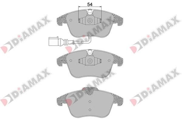 Diamax N09122 Brake Pad Set, disc brake N09122