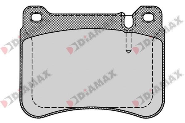 Diamax N09108 Brake Pad Set, disc brake N09108