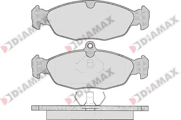 Diamax N09119 Brake Pad Set, disc brake N09119