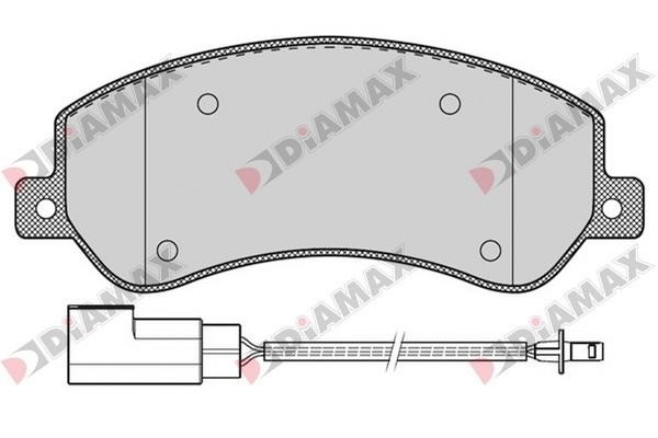 Diamax N09197 Brake Pad Set, disc brake N09197