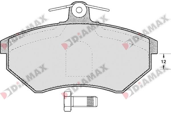 Diamax N09060 Brake Pad Set, disc brake N09060