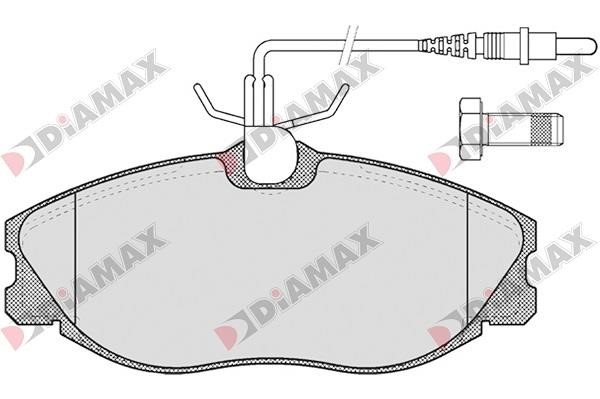 Diamax N09005 Brake Pad Set, disc brake N09005