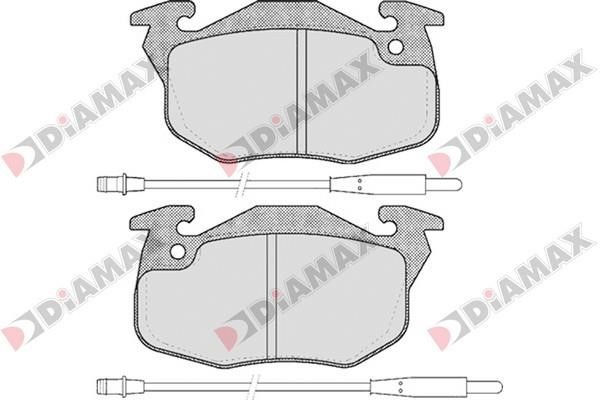 Diamax N09073 Brake Pad Set, disc brake N09073
