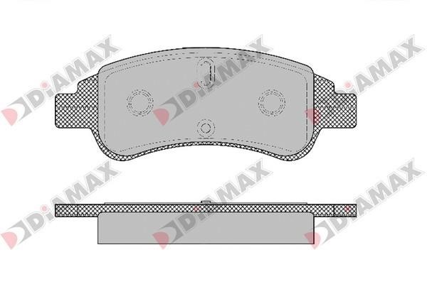 Diamax N09118 Brake Pad Set, disc brake N09118