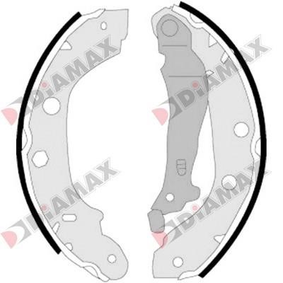 Diamax N01017 Brake shoe set N01017