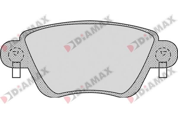 Diamax N09087 Brake Pad Set, disc brake N09087