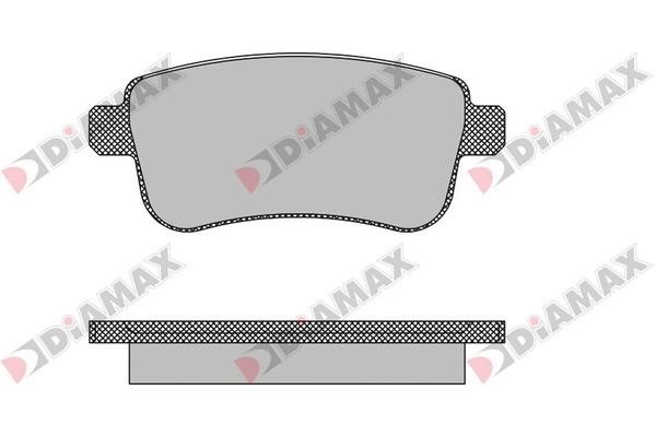 Diamax N09180 Brake Pad Set, disc brake N09180