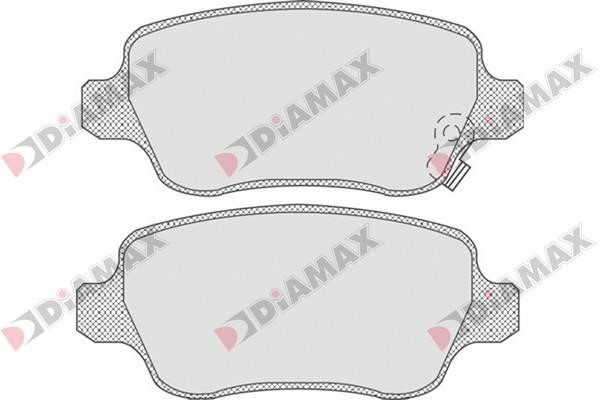 Diamax N09080 Brake Pad Set, disc brake N09080