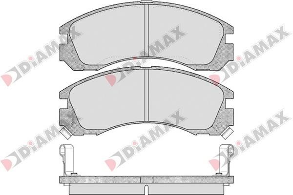 Diamax N09170 Brake Pad Set, disc brake N09170