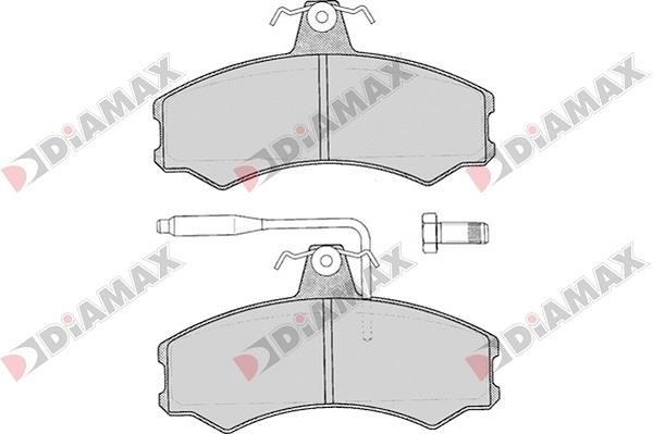 Diamax N09051 Brake Pad Set, disc brake N09051