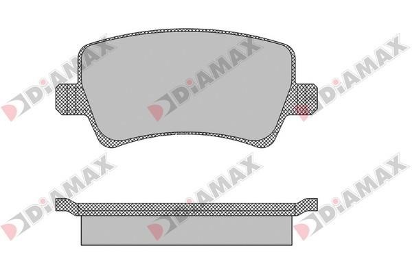 Diamax N09458 Brake Pad Set, disc brake N09458
