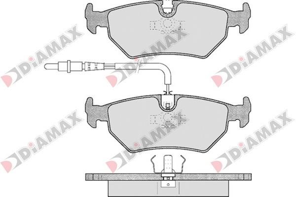 Diamax N09079 Brake Pad Set, disc brake N09079