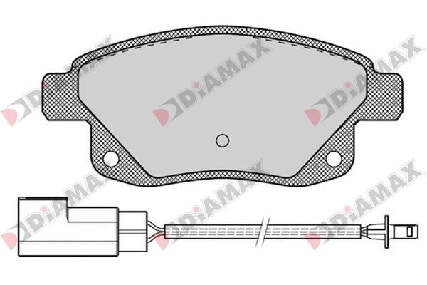 Diamax N09198 Brake Pad Set, disc brake N09198