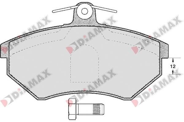 Diamax N09153 Brake Pad Set, disc brake N09153