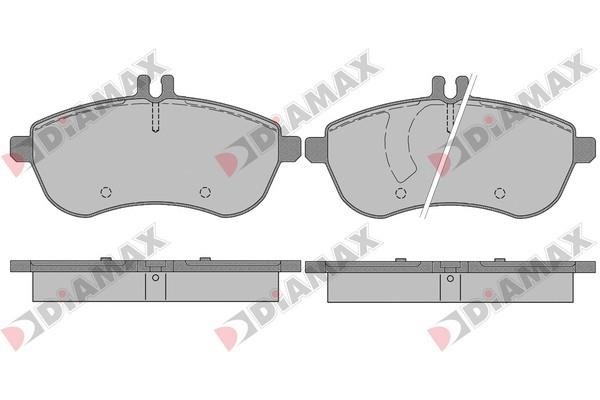 Diamax N09121 Brake Pad Set, disc brake N09121