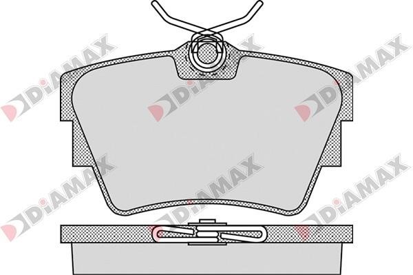 Diamax N09043 Brake Pad Set, disc brake N09043