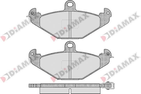 Diamax N09137 Brake Pad Set, disc brake N09137