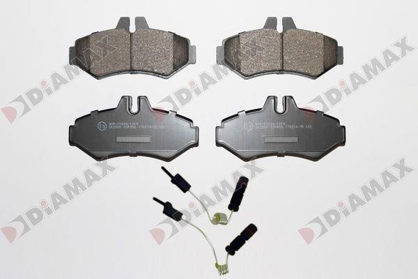 Diamax N09082A Brake Pad Set, disc brake N09082A