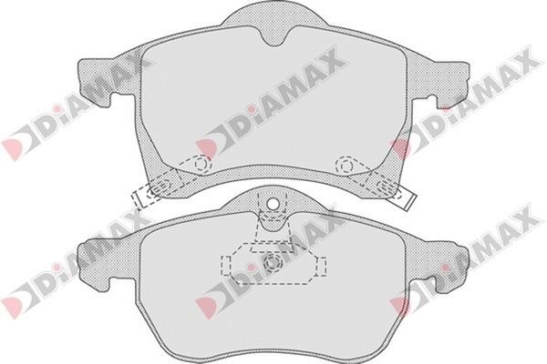 Diamax N09069 Brake Pad Set, disc brake N09069