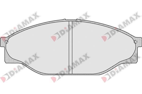 Diamax N09045 Brake Pad Set, disc brake N09045