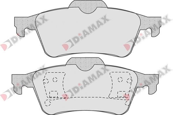 Diamax N09018 Brake Pad Set, disc brake N09018