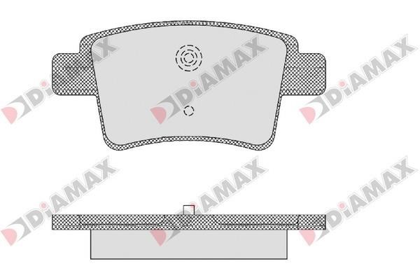 Diamax N09179 Brake Pad Set, disc brake N09179