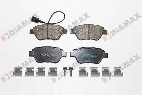 Diamax N09126K Brake Pad Set, disc brake N09126K