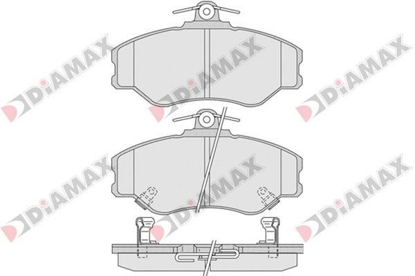 Diamax N09290 Brake Pad Set, disc brake N09290