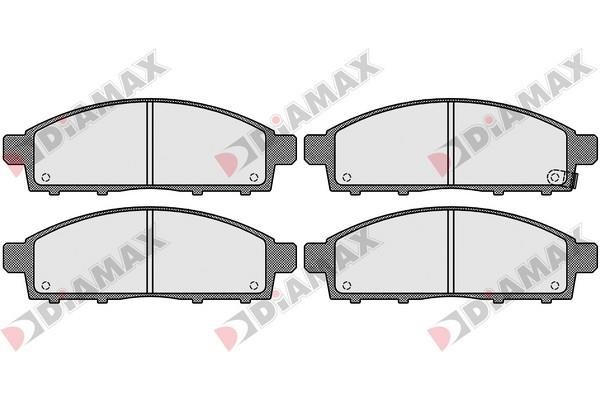 Diamax N09129 Brake Pad Set, disc brake N09129
