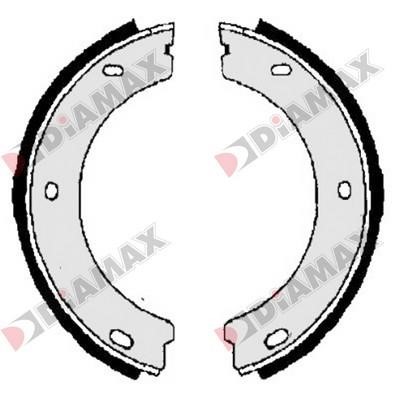 Diamax N01255 Parking brake shoes N01255