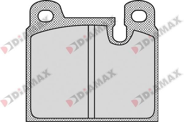 Diamax N09306 Brake Pad Set, disc brake N09306