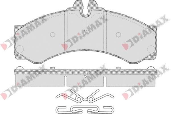 Diamax N09144 Brake Pad Set, disc brake N09144