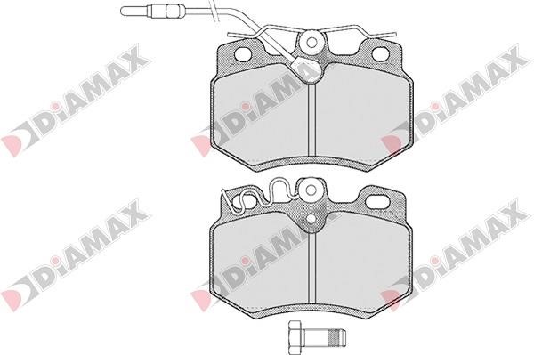 Diamax N09029 Brake Pad Set, disc brake N09029