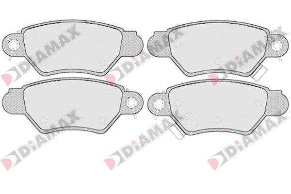 Diamax N09114 Brake Pad Set, disc brake N09114