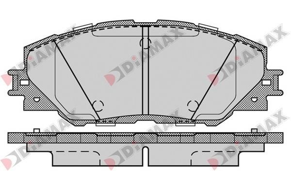 Diamax N09117 Brake Pad Set, disc brake N09117