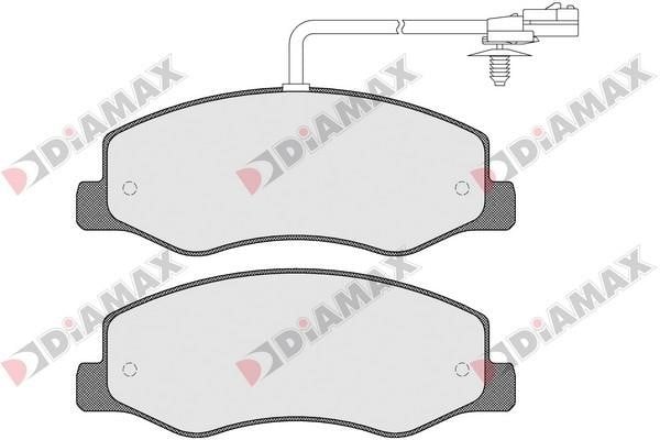 Diamax N09257 Brake Pad Set, disc brake N09257