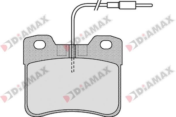 Diamax N09339 Brake Pad Set, disc brake N09339