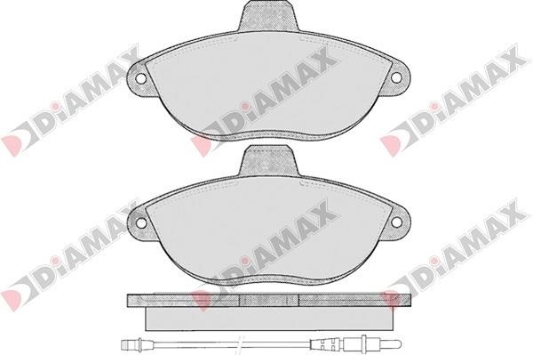 Diamax N09057 Brake Pad Set, disc brake N09057
