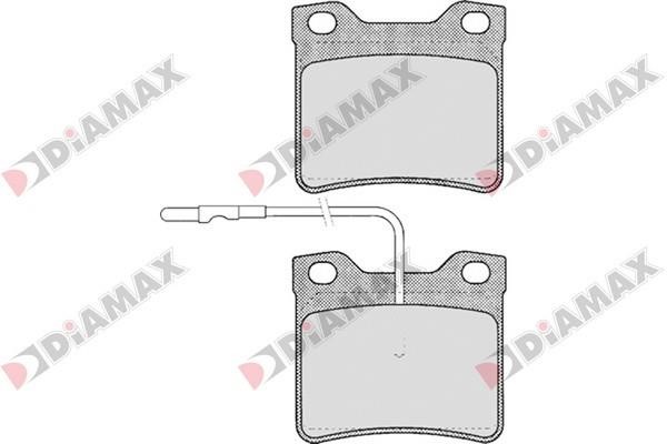 Diamax N09203 Brake Pad Set, disc brake N09203