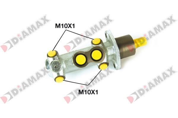 Diamax N04308 Brake Master Cylinder N04308