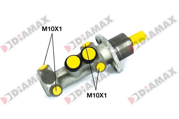 Diamax N04339 Brake Master Cylinder N04339