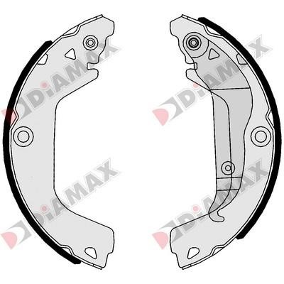 Diamax N01173 Brake shoe set N01173