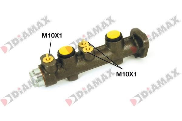 Diamax N04338 Brake Master Cylinder N04338