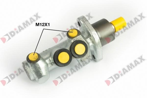 Diamax N04076 Brake Master Cylinder N04076
