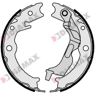 Diamax N01370 Parking brake shoes N01370