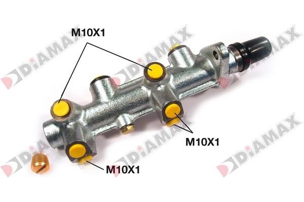 Diamax N04378 Brake Master Cylinder N04378