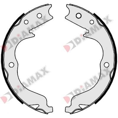 Diamax N01372 Parking brake shoes N01372